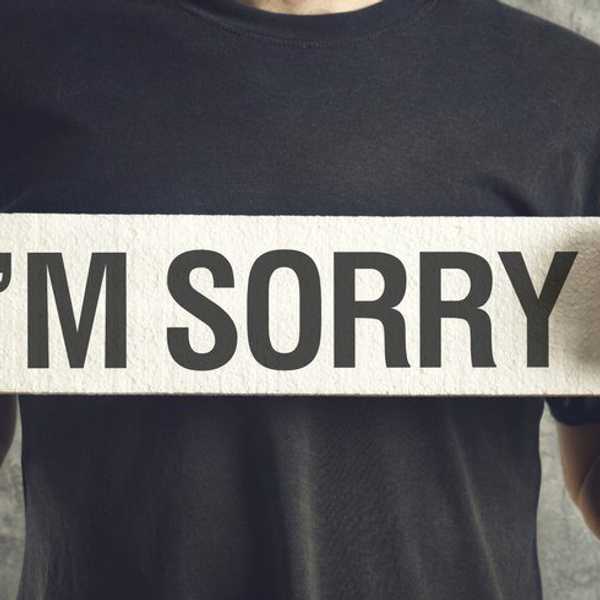 Apologizing For Apologizing Too Much