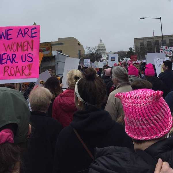 Taking Part In History: The Women's March On Washington