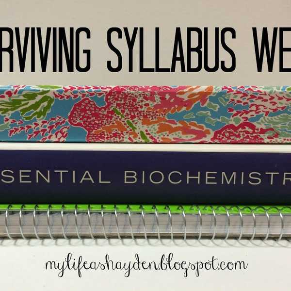 Syllabus Week As Told By Gifs