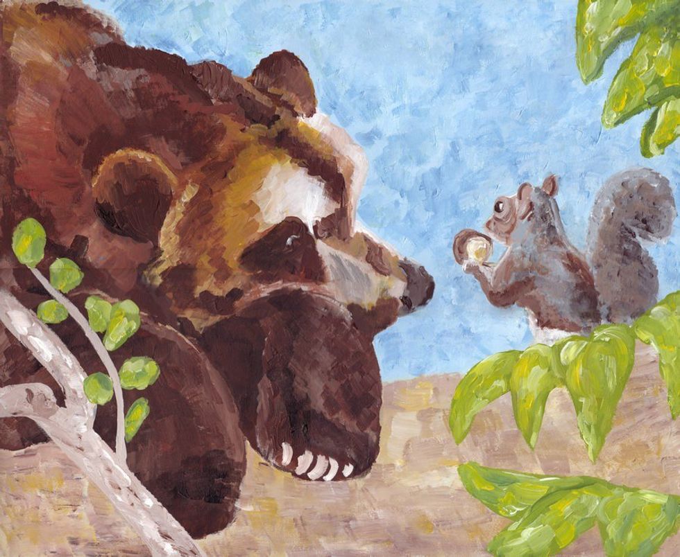 Being Brave Like A Squirrel