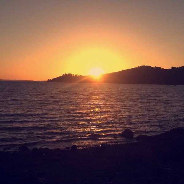 An Evening Stroll On The Beach
