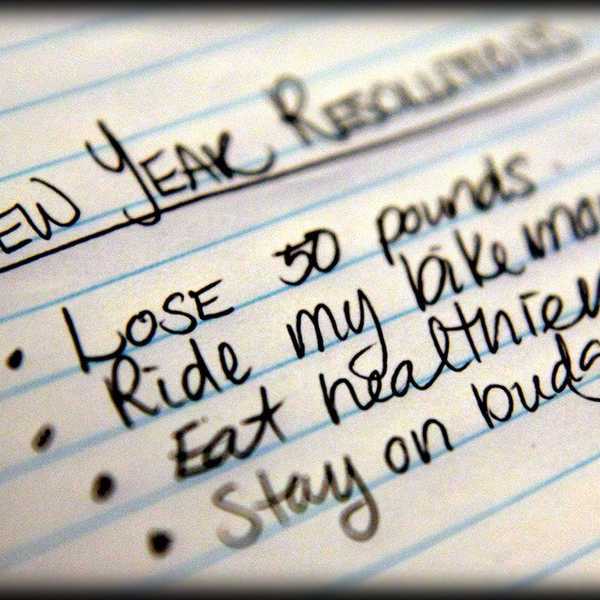 Top 10 Most Used New Year's Resolutions