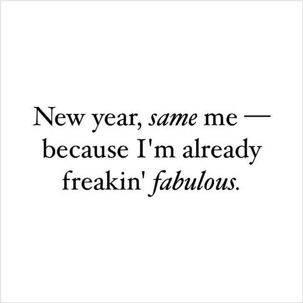 Realistic Resolutions