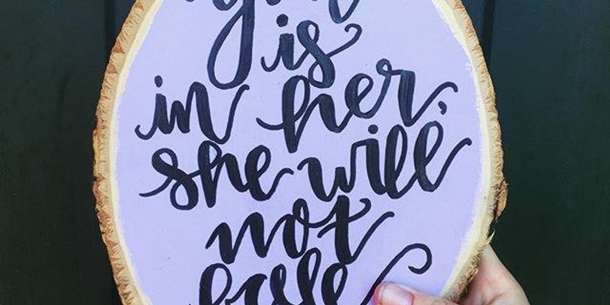 Hand Lettering 101 | The Odyssey Online