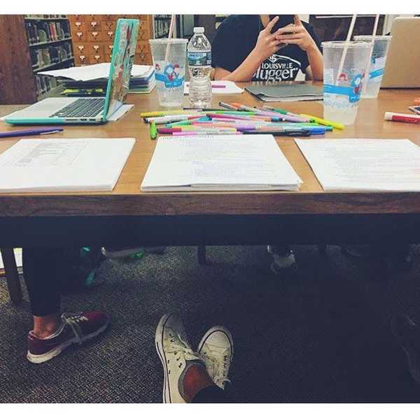 The Ten Stages Of Finals Week
