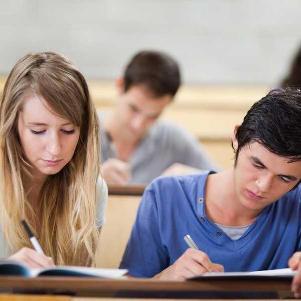 To College Freshmen At The End Of Their First Semester