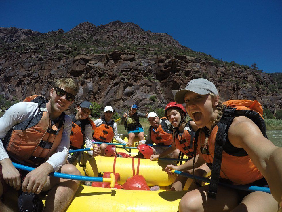A Week Off The Grid: Whitewater Rafting