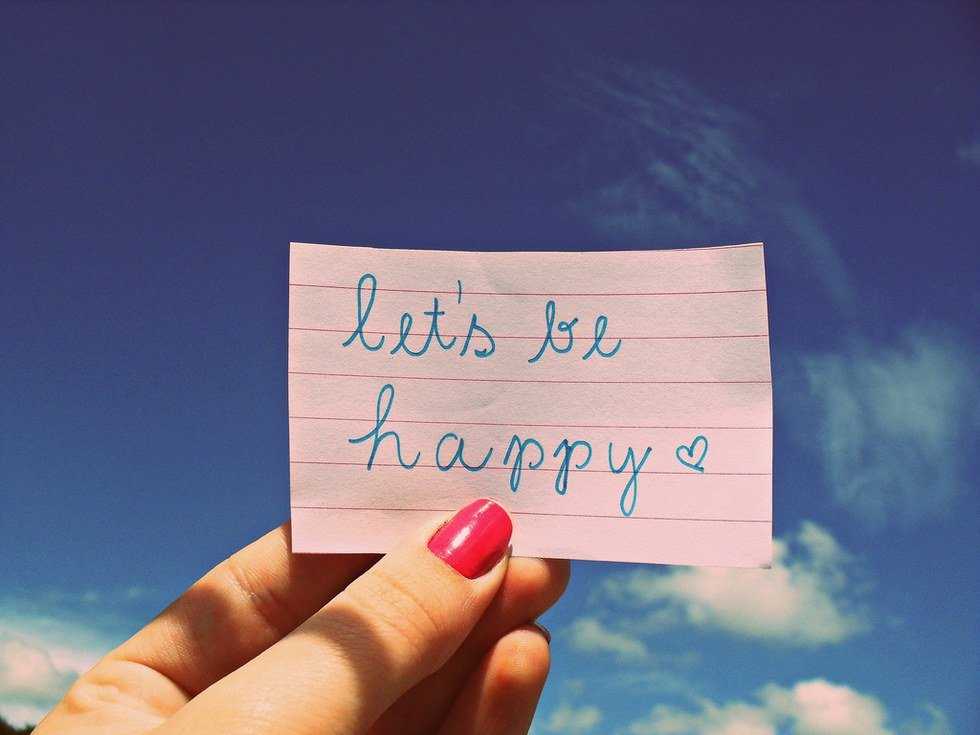 50 Things To Be Happy About