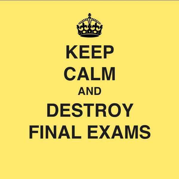 How to Deal with Stress During Finals
