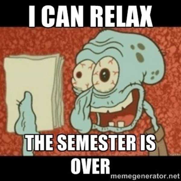 10 Signs You Are Officially Soooo Over This Semester