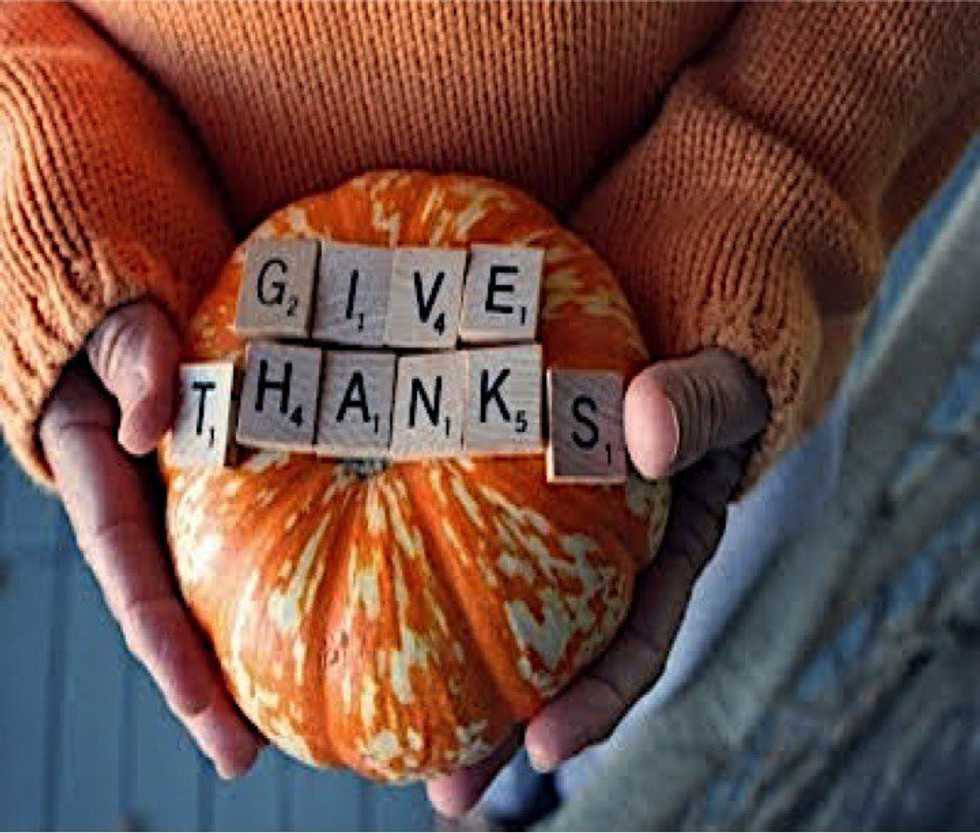 Dear Thanksgiving