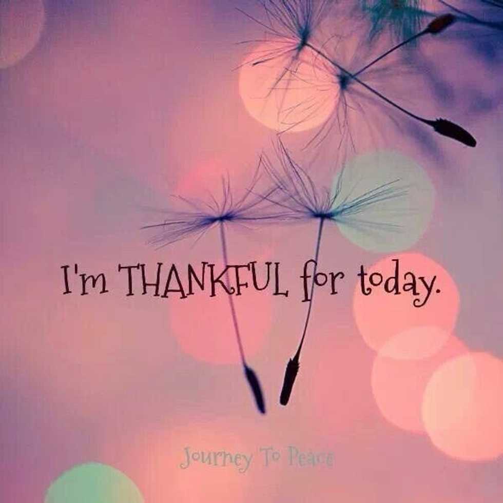 Thankfulness