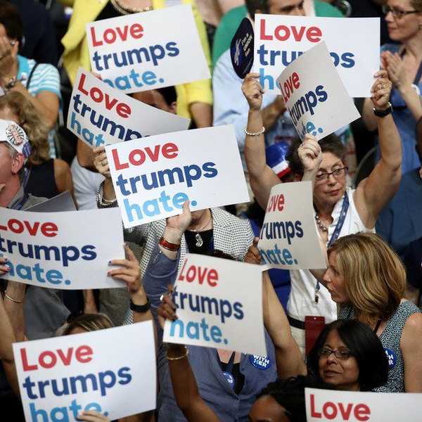 United We Stand, Divided We Fall. Love Trumps All.