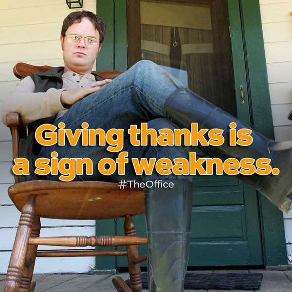 Thanksgiving Break As Explained By The Office