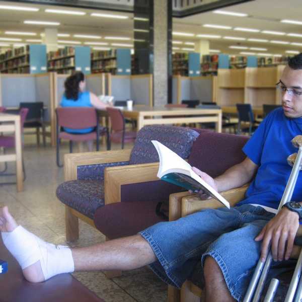 Five Struggles of College on Crutches