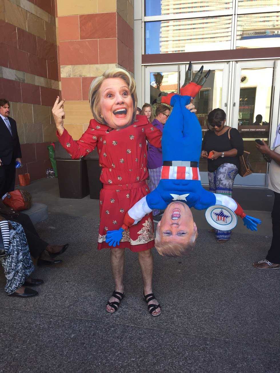Arizona State University Students Reluctantly Poll Toward Clinton
