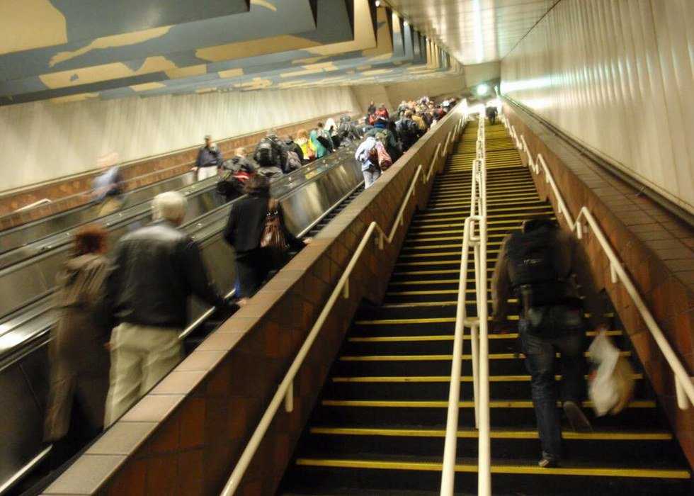 "Always The Stairs Never The Escalator"
