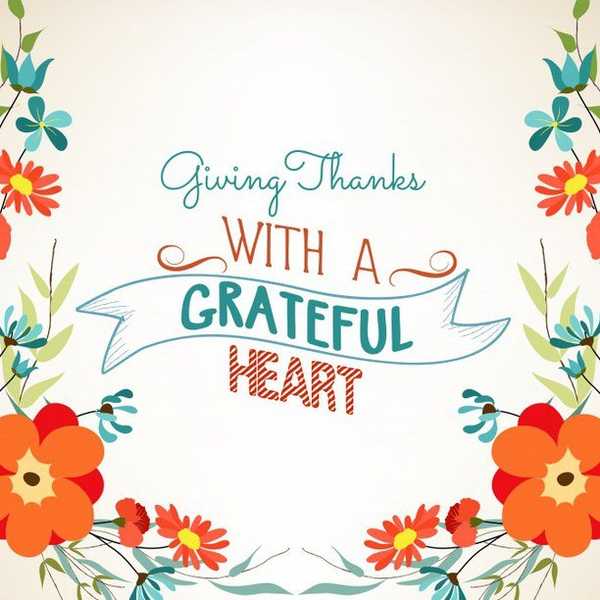 A Month Of Being Thankful