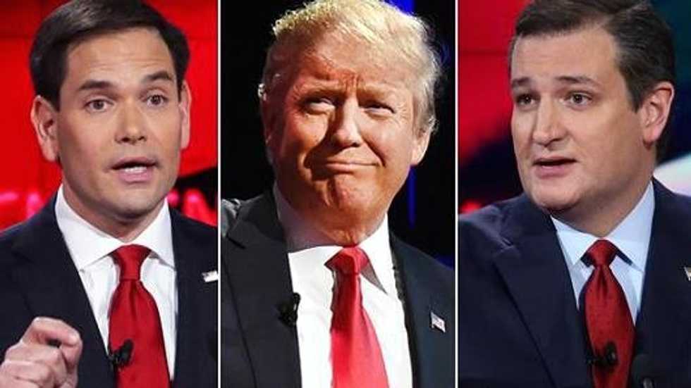 Trump vs Rubio/Cruz: A Battle For the Ages