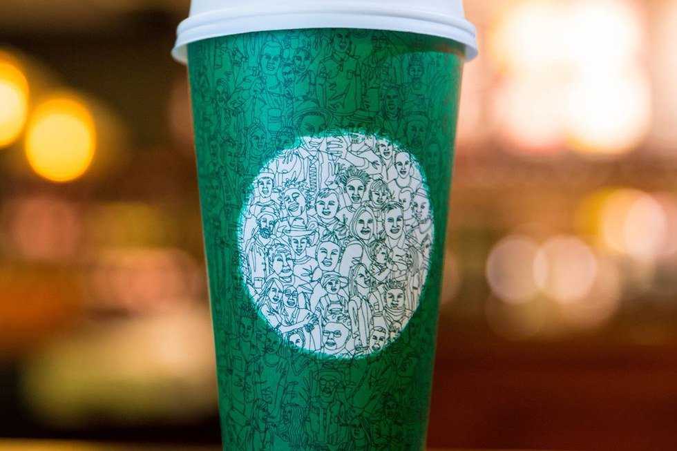 Green Cups At Starbucks, What?