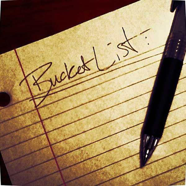 10 Things On My Bucket List