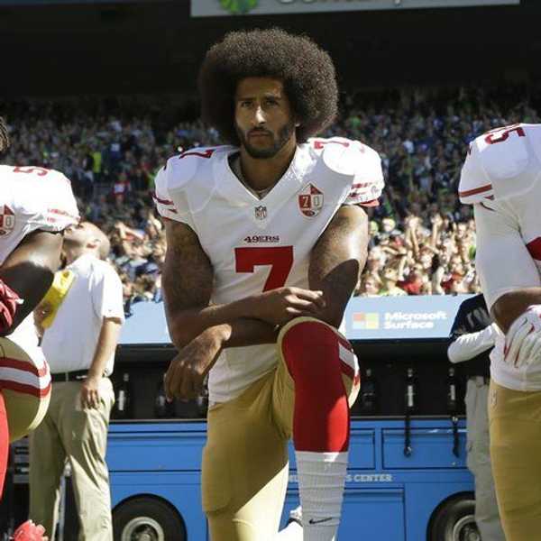The National Anthem Sit-Down Heard Around the World