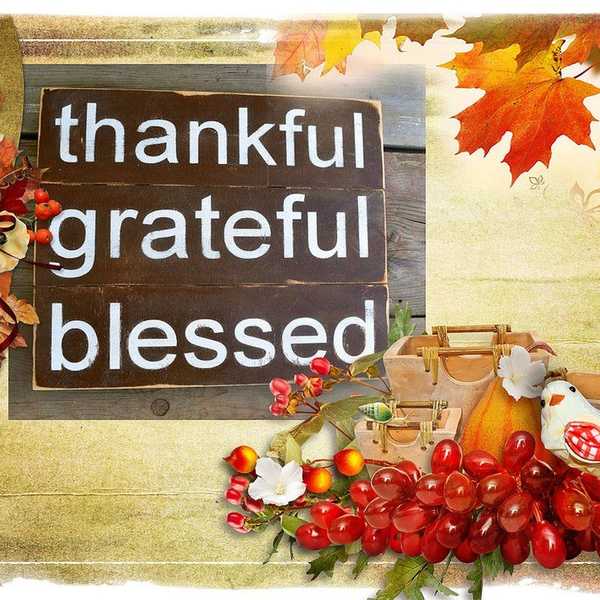 30 Things To Be Thankful For