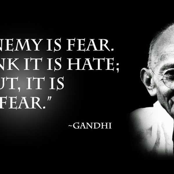 Nothing To Fear But Fear Itself