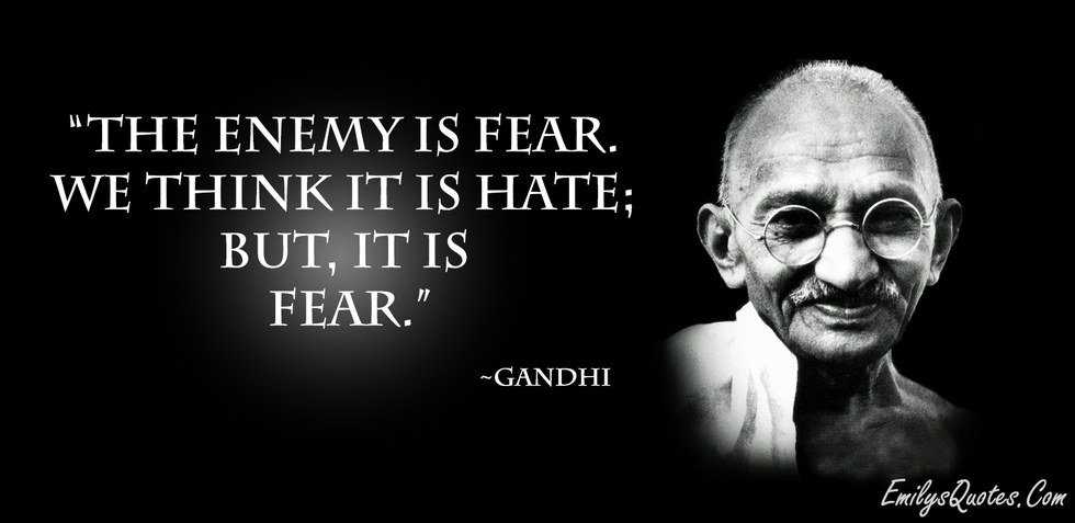 Nothing To Fear But Fear Itself
