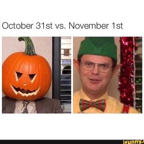 When You Are "That Person" In November