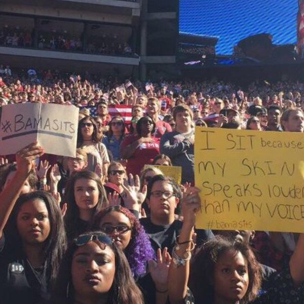 I Sit Because My Skin Speaks Louder Than My Voice