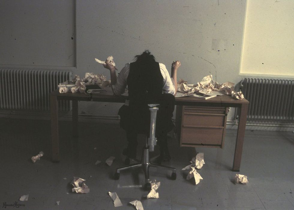 The 13 Stages Of Writer’s Block