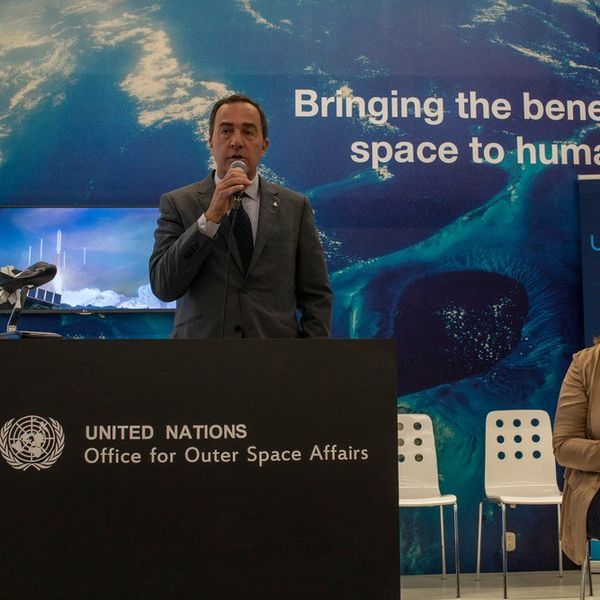 The UN's First Space Mission