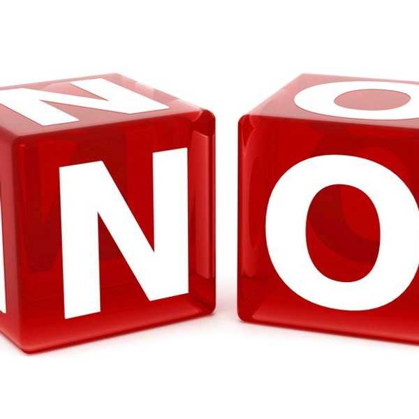 Saying No Is Hard To Do