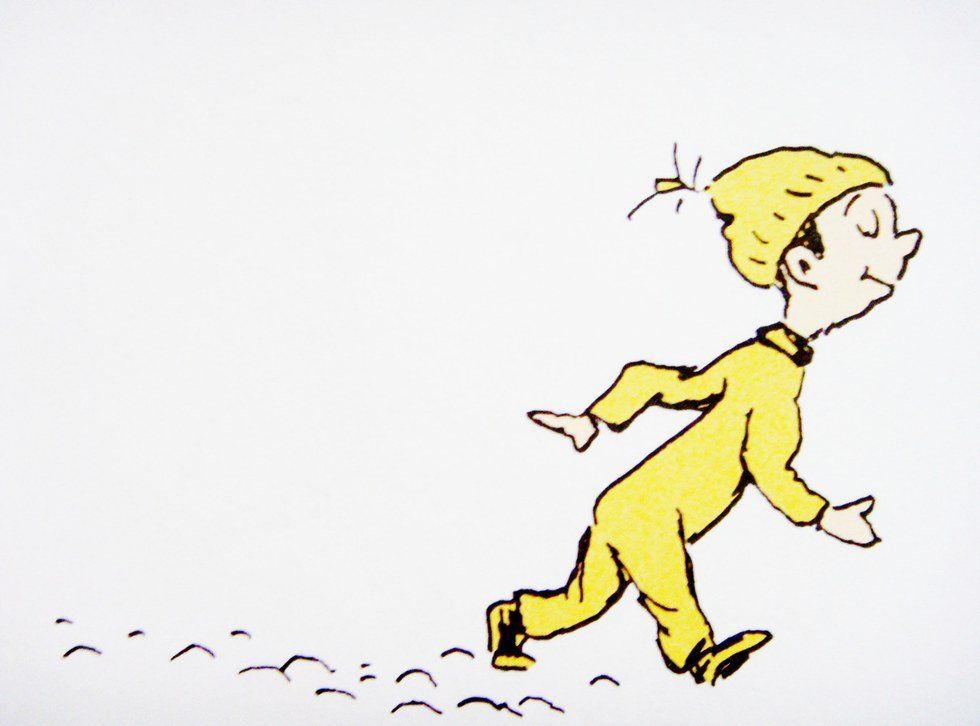 When you stop looking