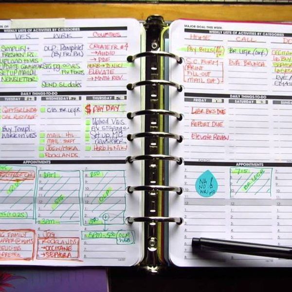 How to Keep a Planner