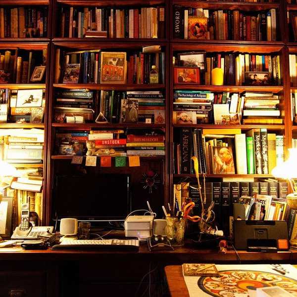 The Contents Of A Bookshelf