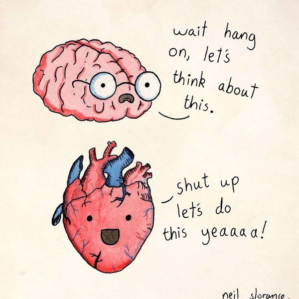 Think With Your Head, Not Your Heart