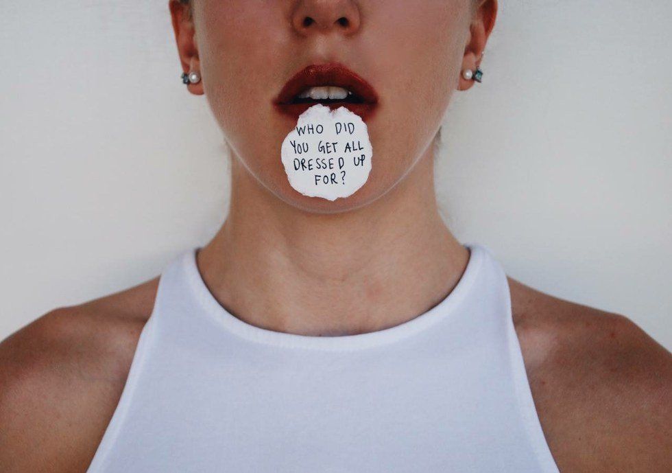 Why Didn't You Get All Dressed Up?