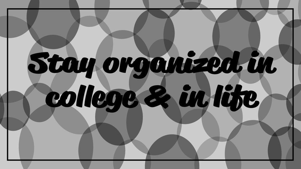 Staying Organized After Fall Break