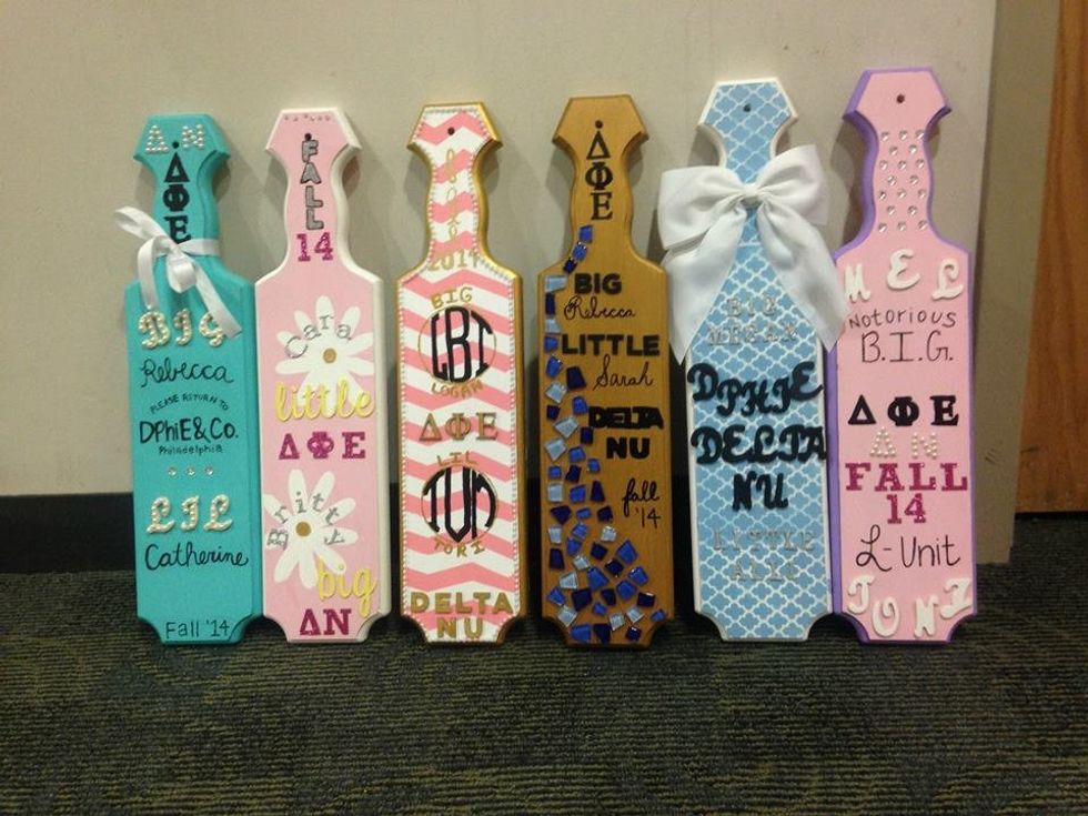 6 Great Sorority Paddle Inspirations