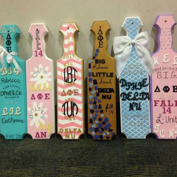 6 Great Sorority Paddle Inspirations