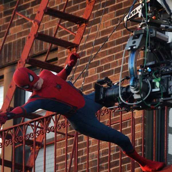 The Best Pictures From the Queens Set of Spider-Man: Homecoming