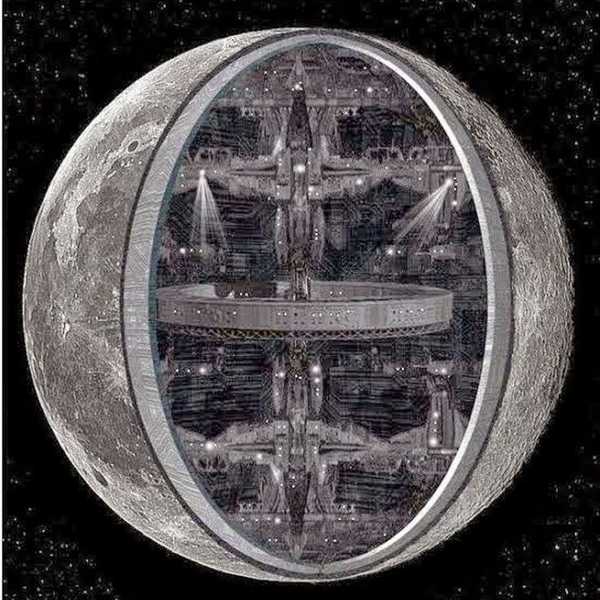 Is The Moon Hollow?