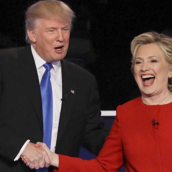 The View From The Plemmons Student Union On Monday Night's Presidential Debate