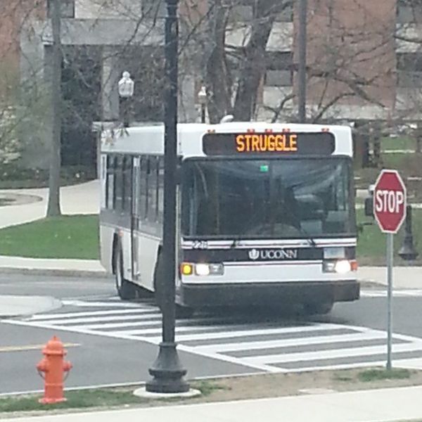 All Aboard The #StruggleBus