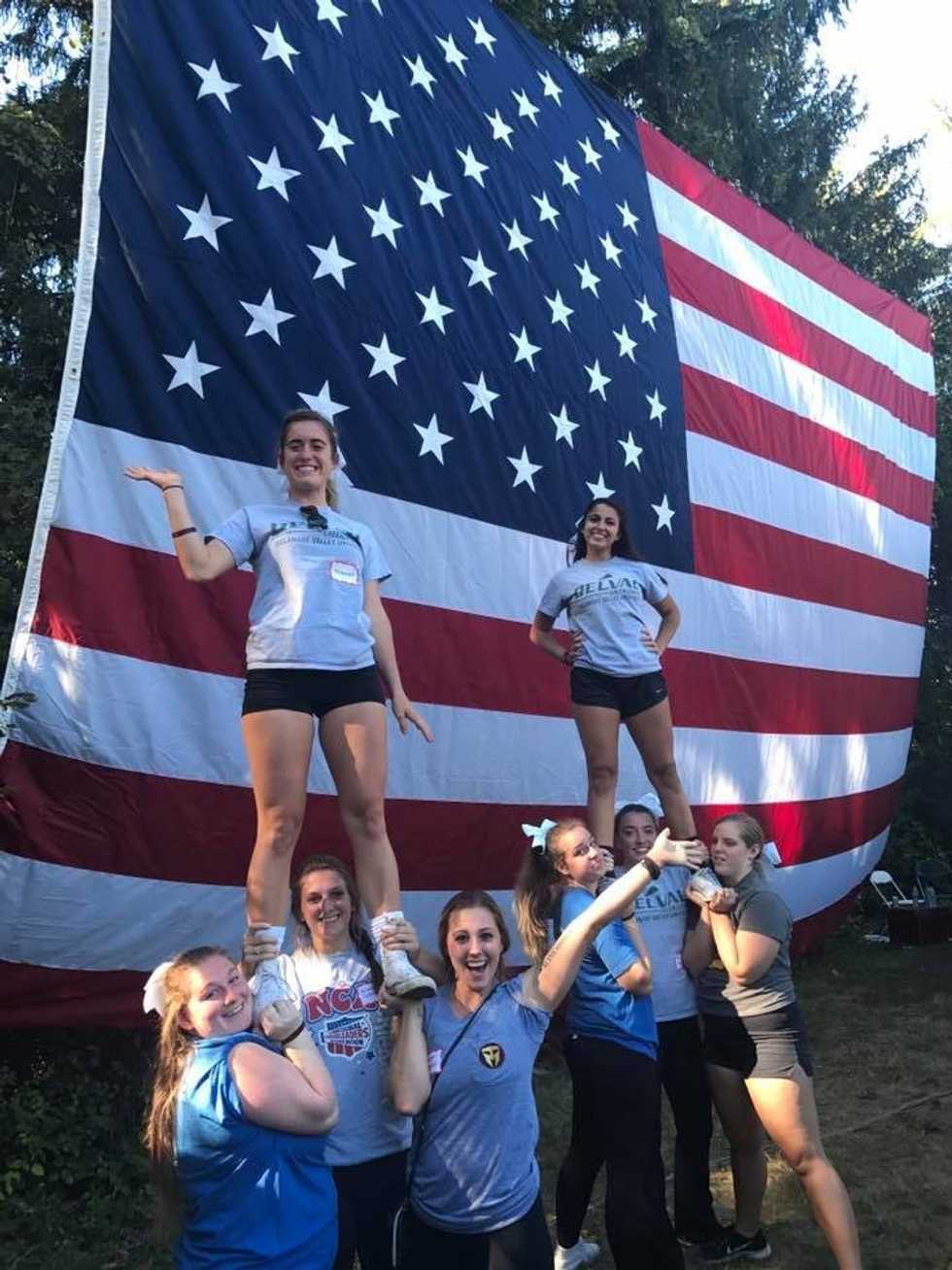 I'm A College Athlete...And A Cheerleader