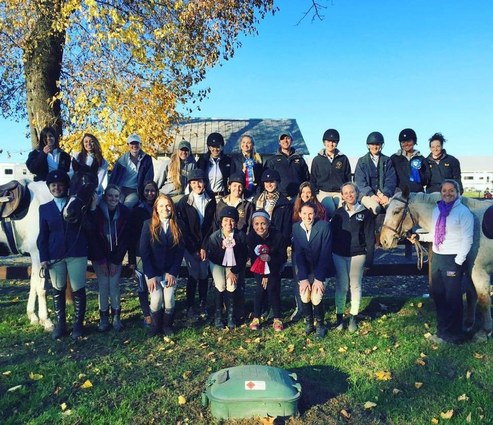 The West Chester University Equestrian Team