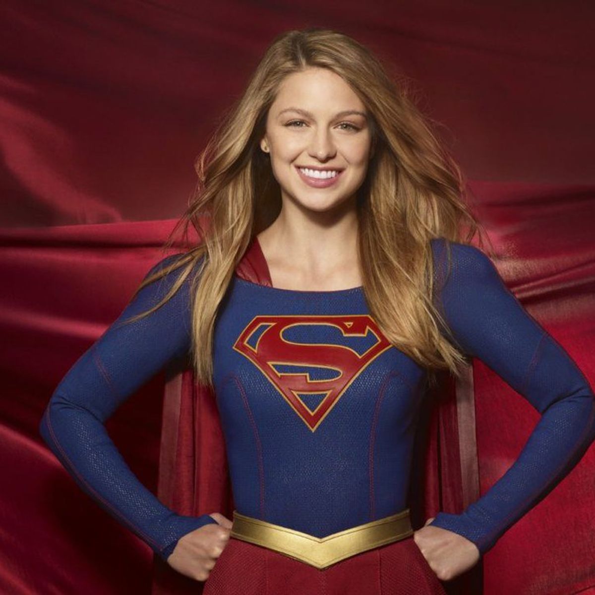 kara danvers blue dress WornOnTV: Kara's blue floral pleated dress on Supergirl | Melissa Benoist