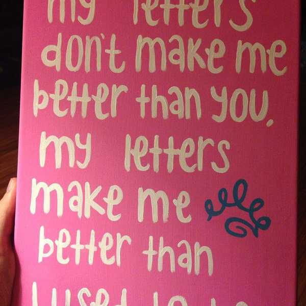 What Being In A Sorority Means To me